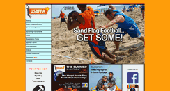 Desktop Screenshot of beachflagfootball.org